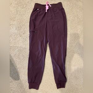 Figs Technical Collection Jogger in Merlot Purple